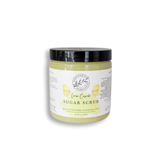 Lemon Cupcake Sugar Scrub | Seasonal