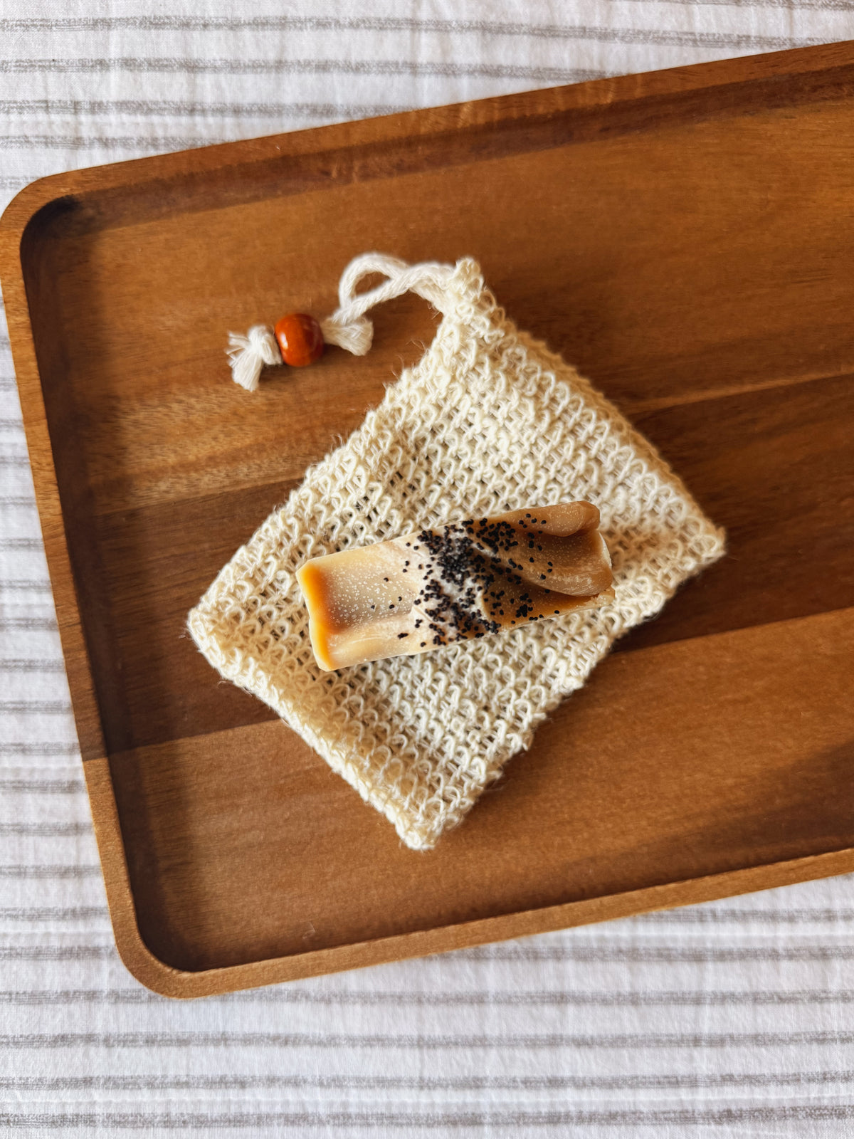 Natural Sisal Soap Saver Bag
