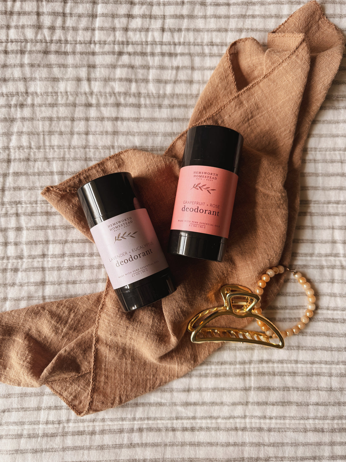 Natural Deodorant 2-Pack | Aluminum + Baking Soda Free