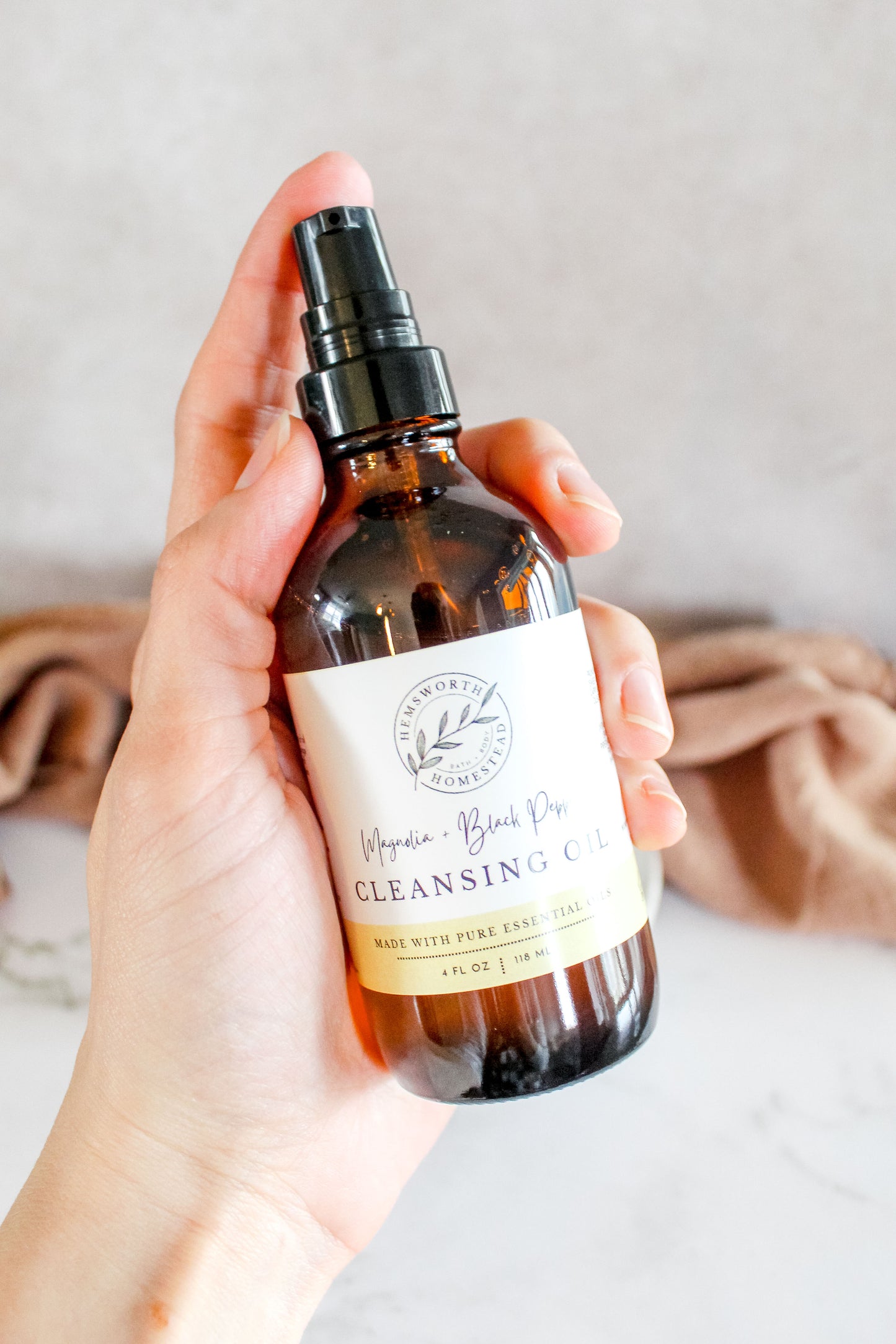 Magnolia + Black Pepper Cleansing Oil
