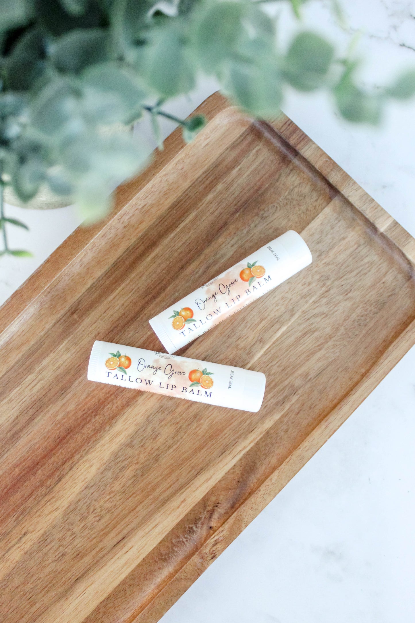 Orange Grove Tallow Lip Balm | Seasonal