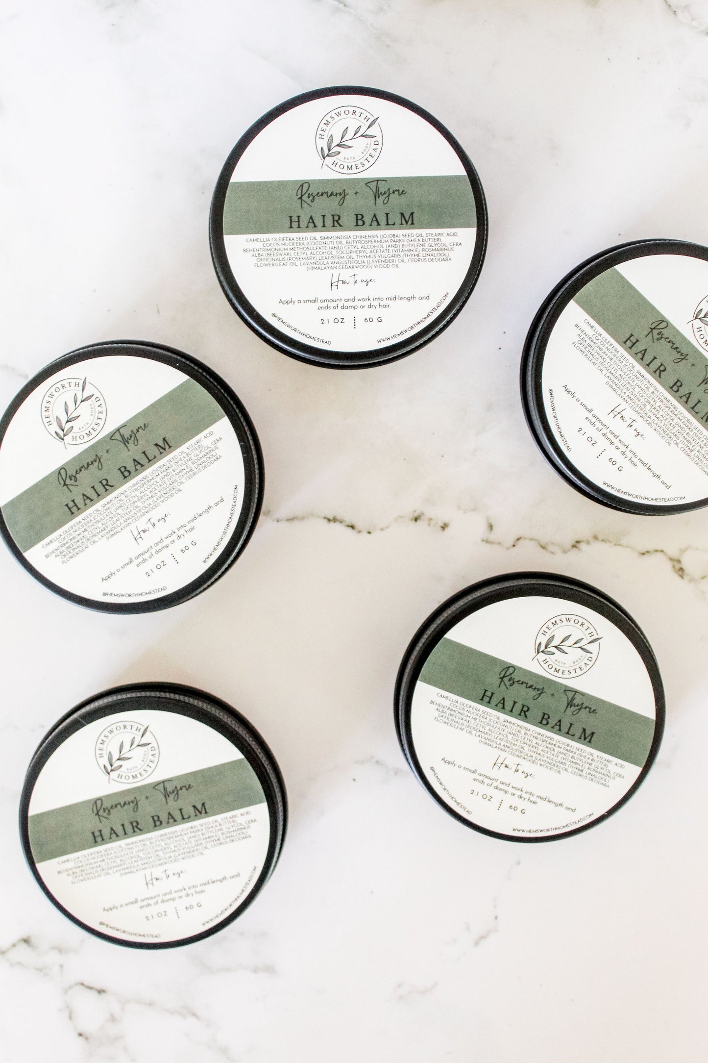 Rosemary + Thyme Hair Balm