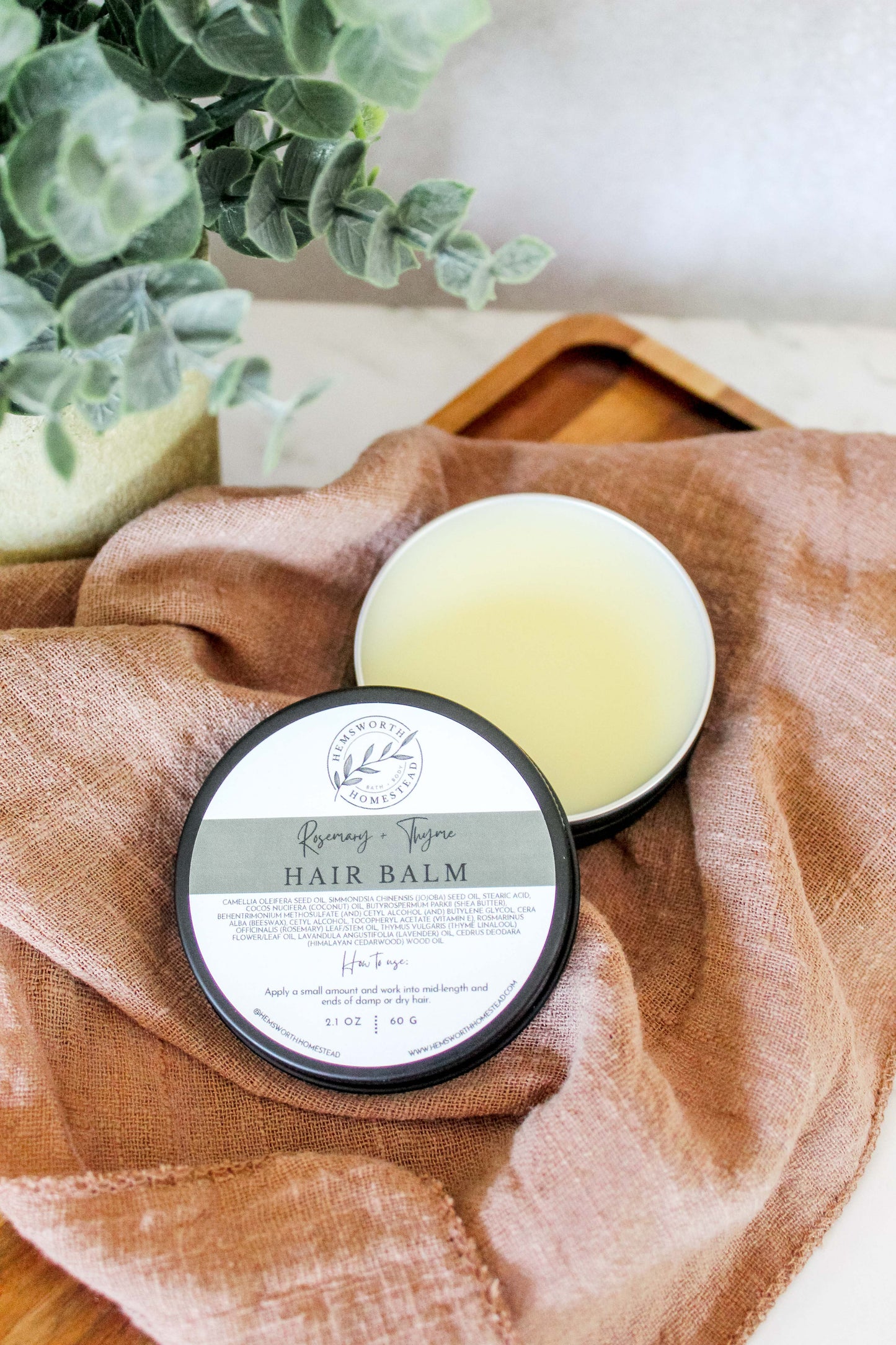 Rosemary + Thyme Hair Balm