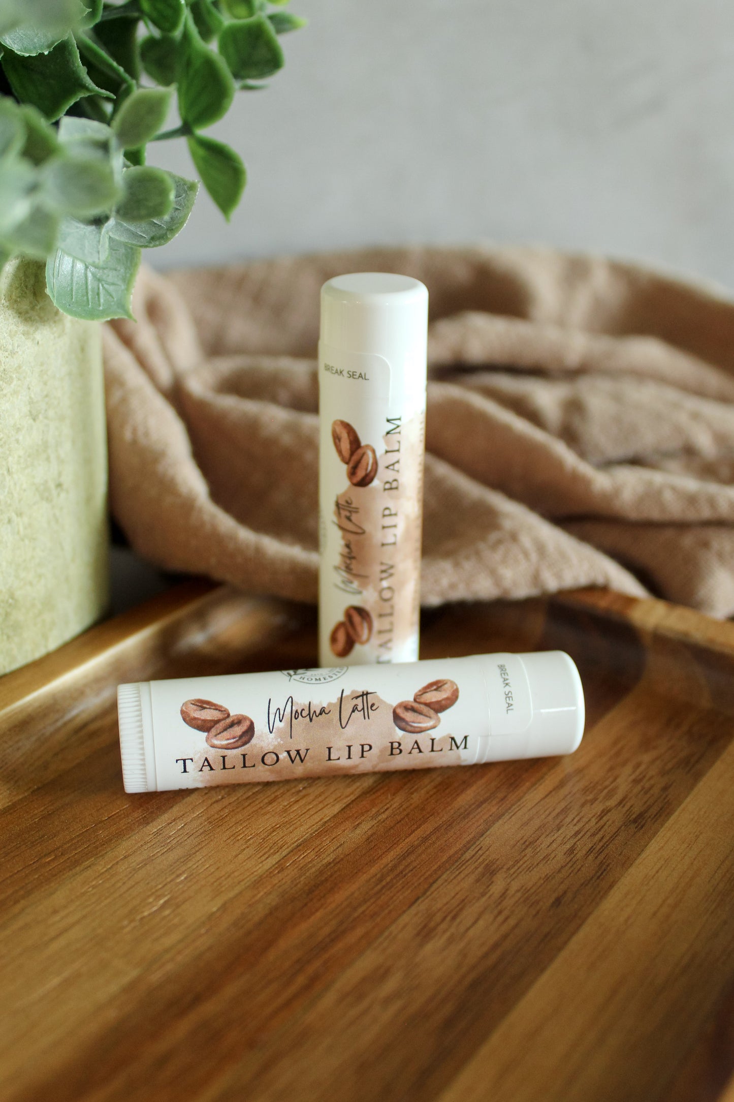 Mocha Latte Tallow Lip Balm | Seasonal