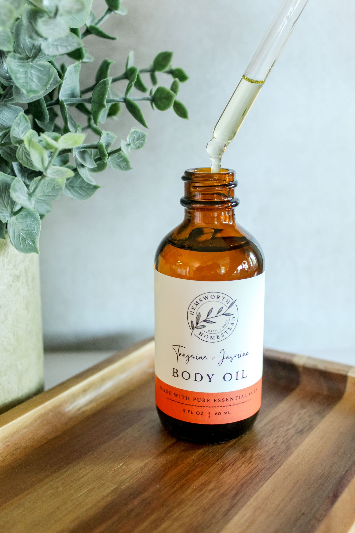 Tangerine + Jasmine Body Oil