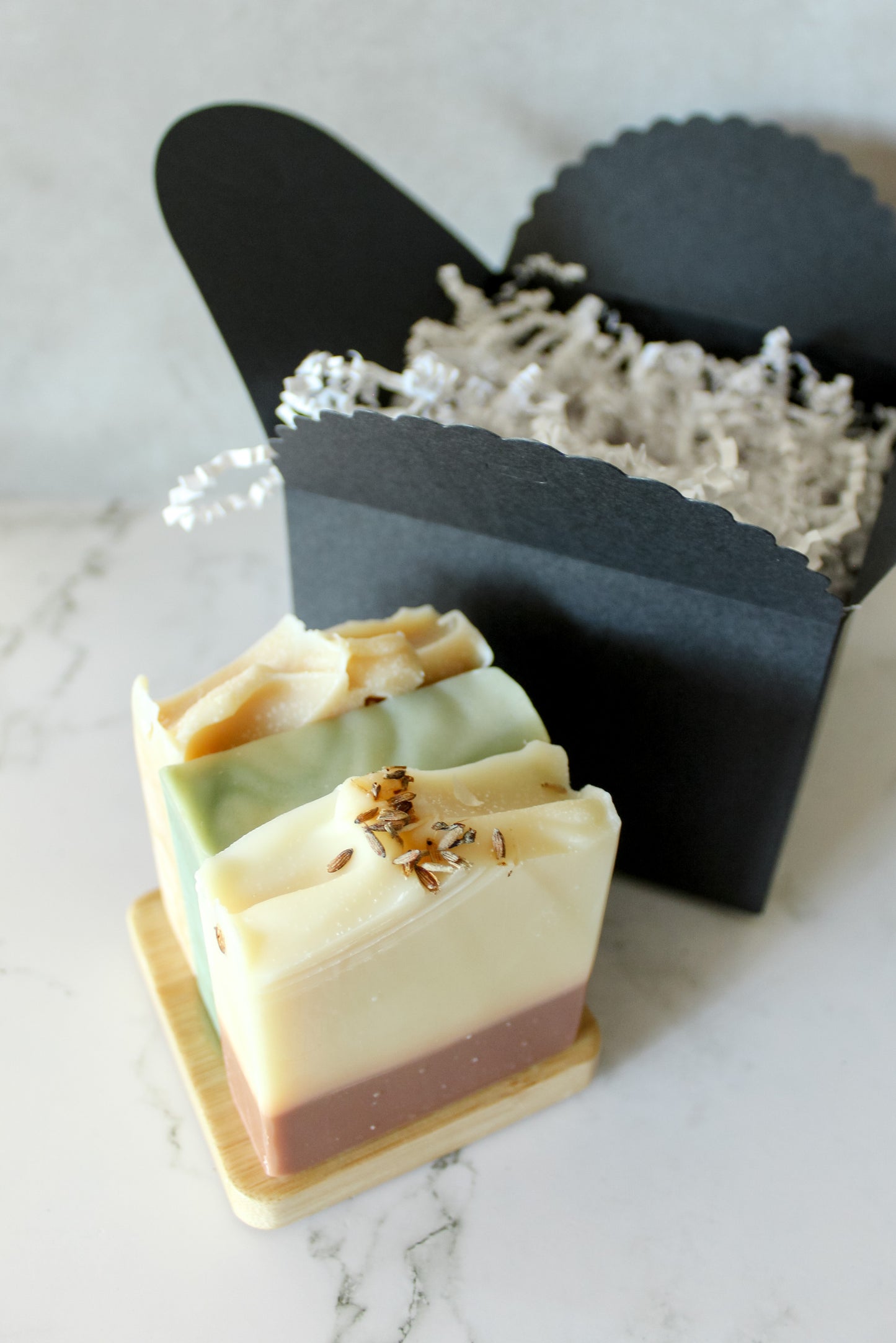 Soap Trio + Dish Gift Set