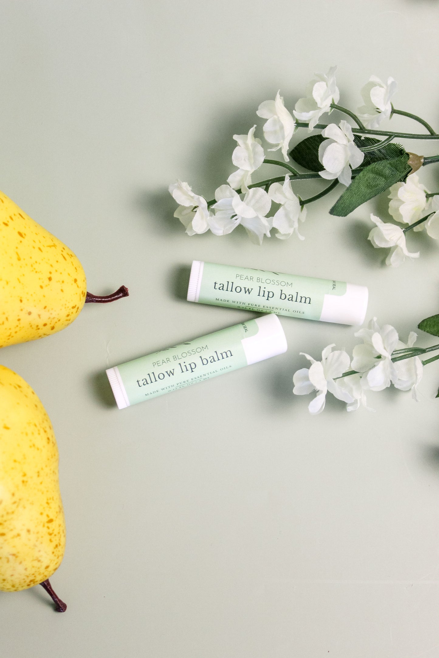 Pear Blossom Tallow Lip Balm | Seasonal