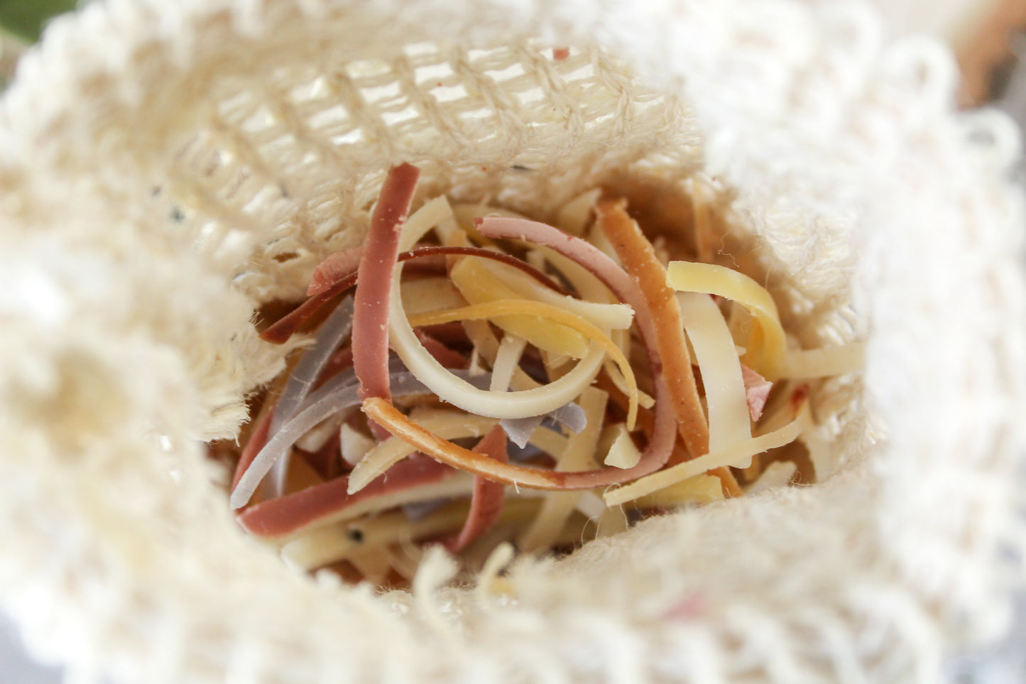 Odds + Ends Soap Shreds | w/ Eco-Friendly Sisal Soap Saver Bag