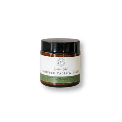 Vanilla + Mint Whipped Tallow Balm