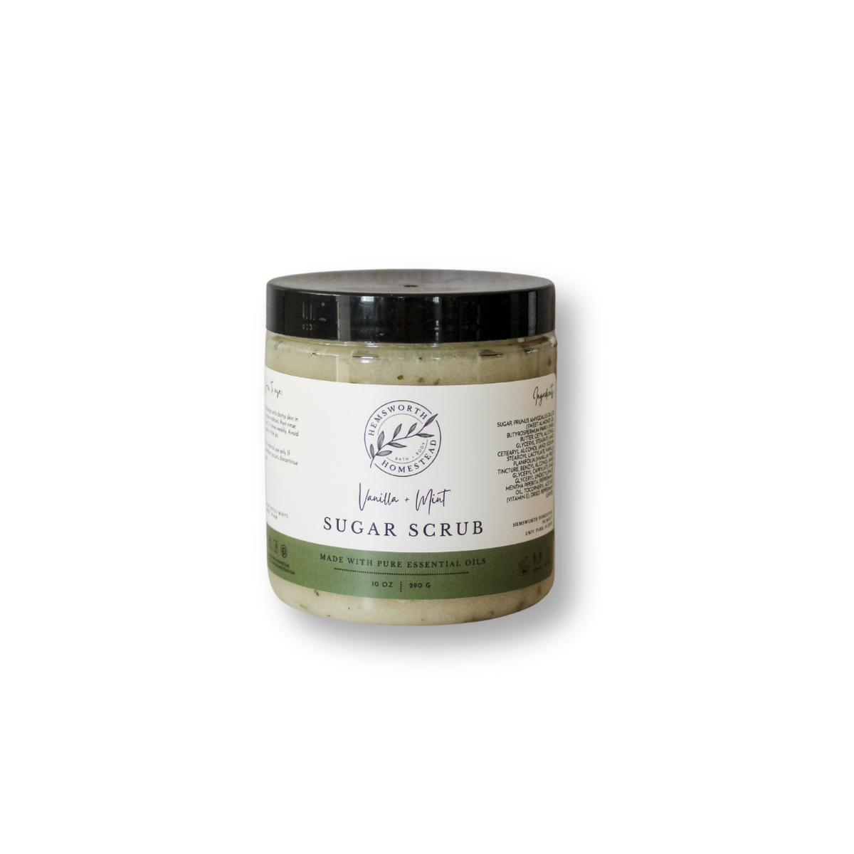 Vanilla + Mint Sugar Scrub | Seasonal