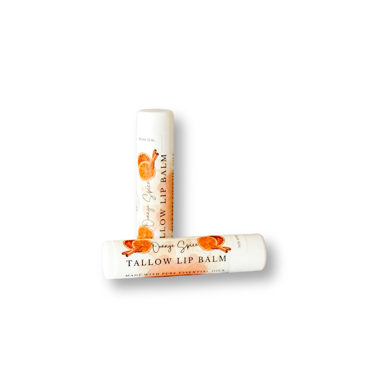 Orange Spice Tallow Lip Balm | Seasonal