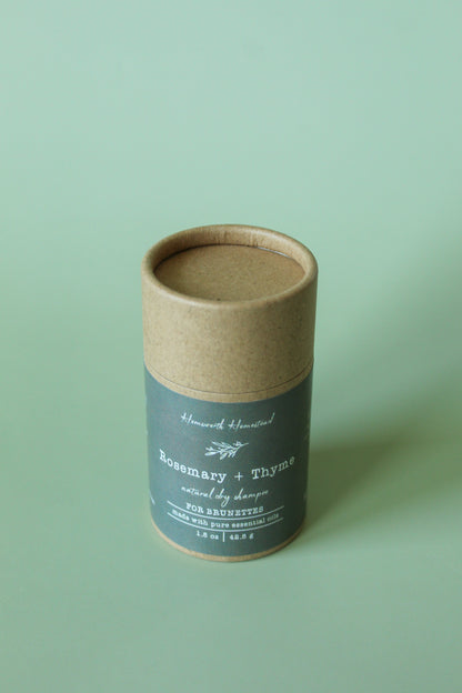 Rosemary + Thyme Dry Shampoo