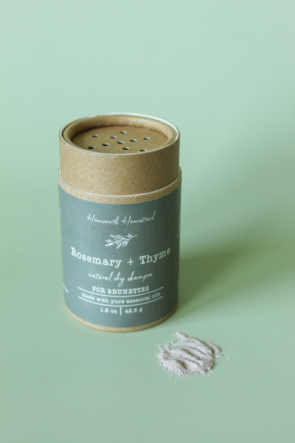 Rosemary + Thyme Dry Shampoo