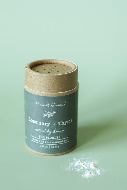 Rosemary + Thyme Dry Shampoo