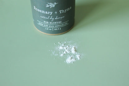 Rosemary + Thyme Dry Shampoo