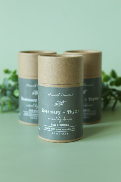 Rosemary + Thyme Dry Shampoo