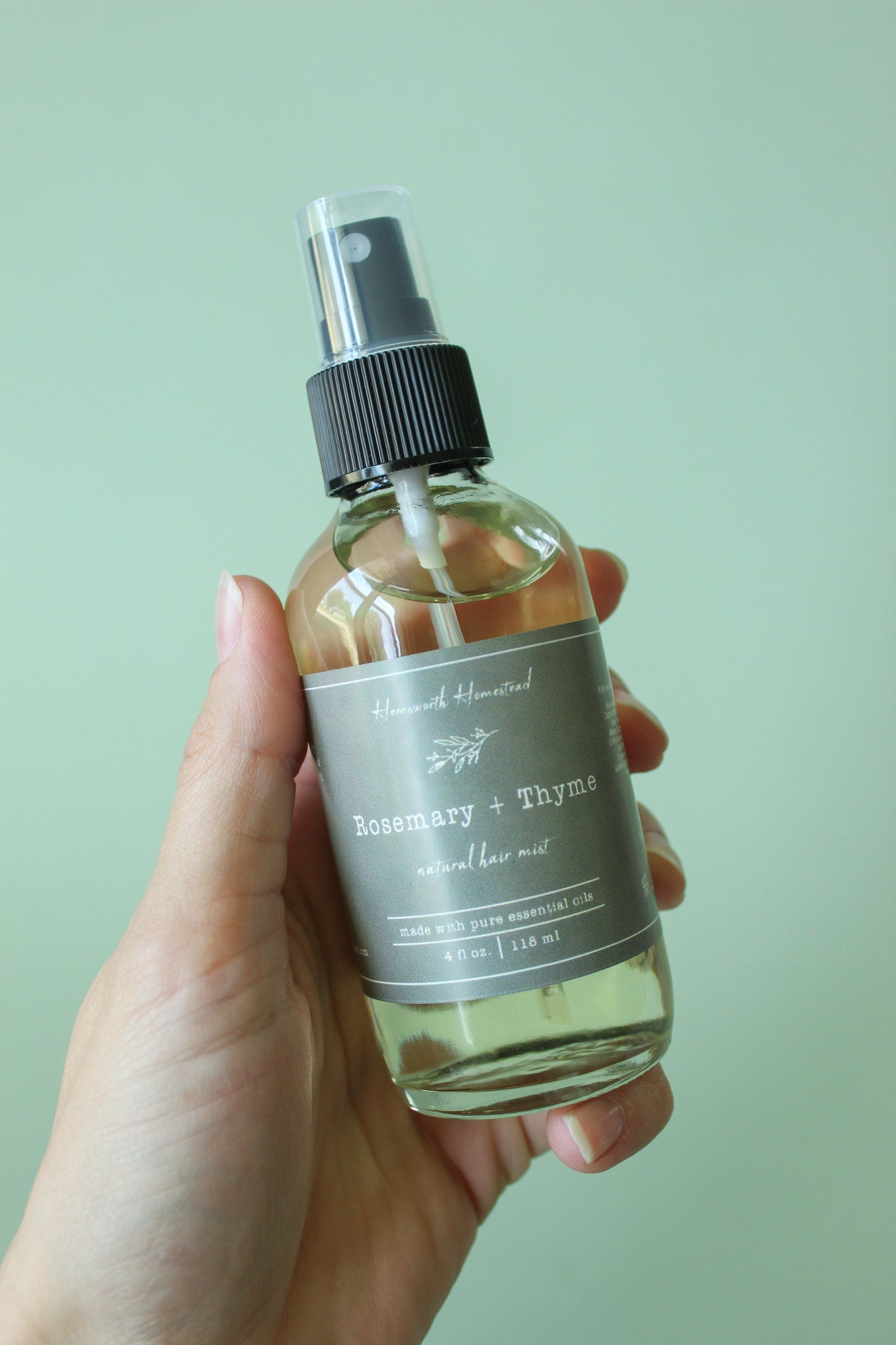 Rosemary + Thyme Natural Hair Mist