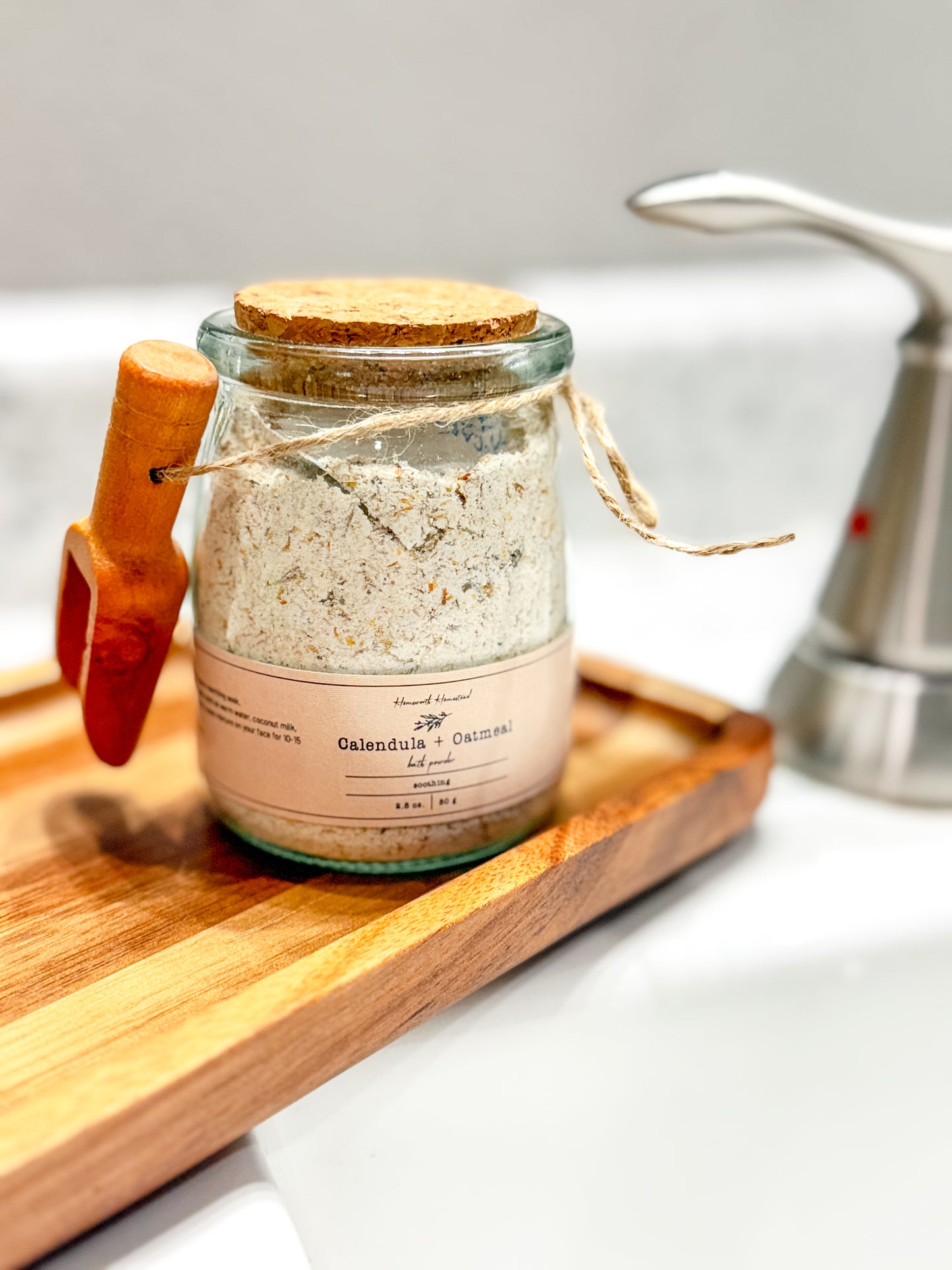 Calendula + Oatmeal Bath Powder