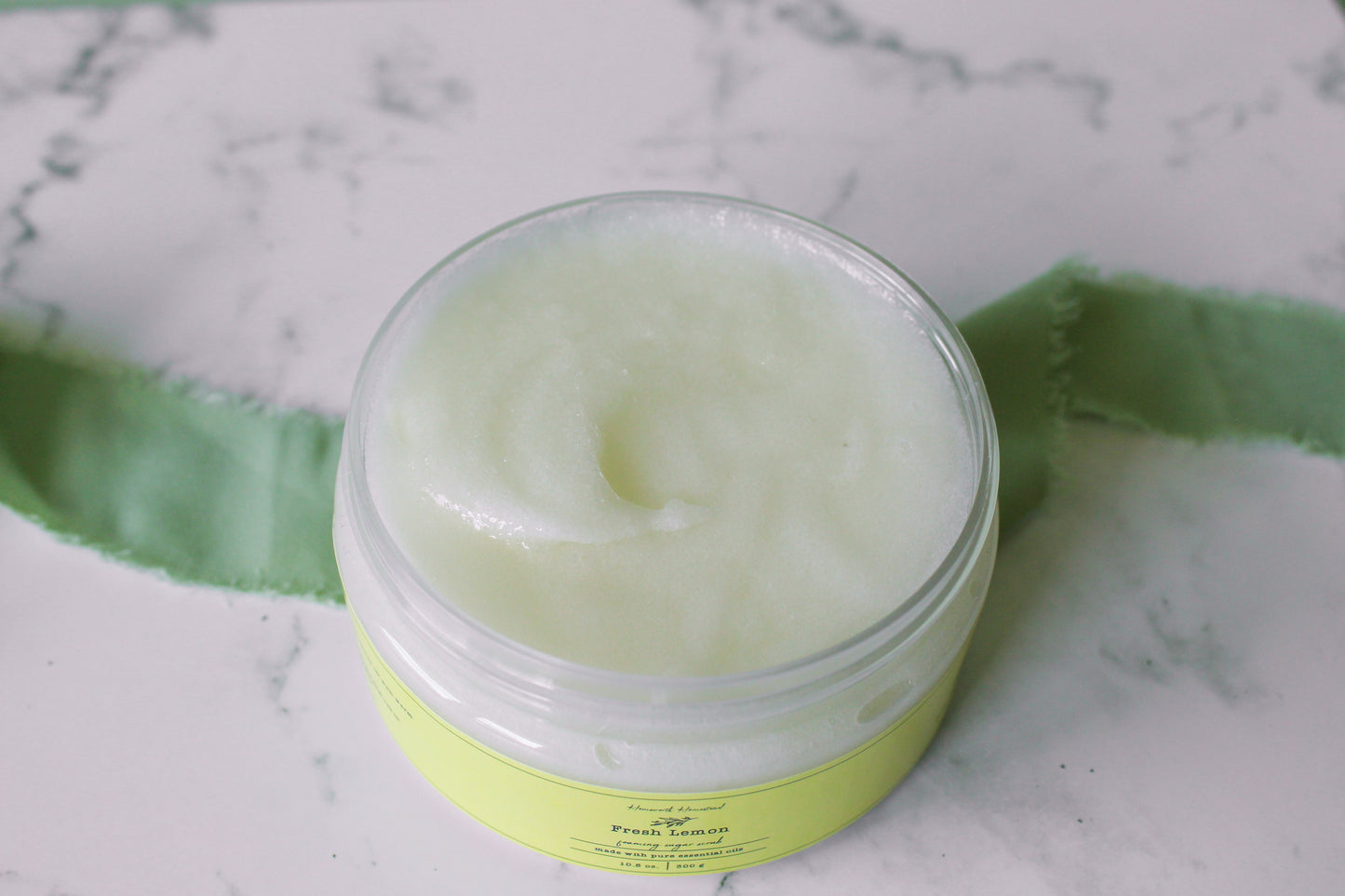 Fresh Lemon Foaming Sugar Scrub