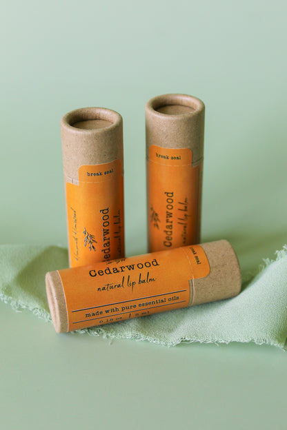 Cedarwood Lip Balm