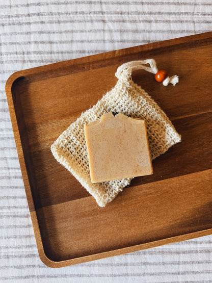 Natural Sisal Soap Saver Bag