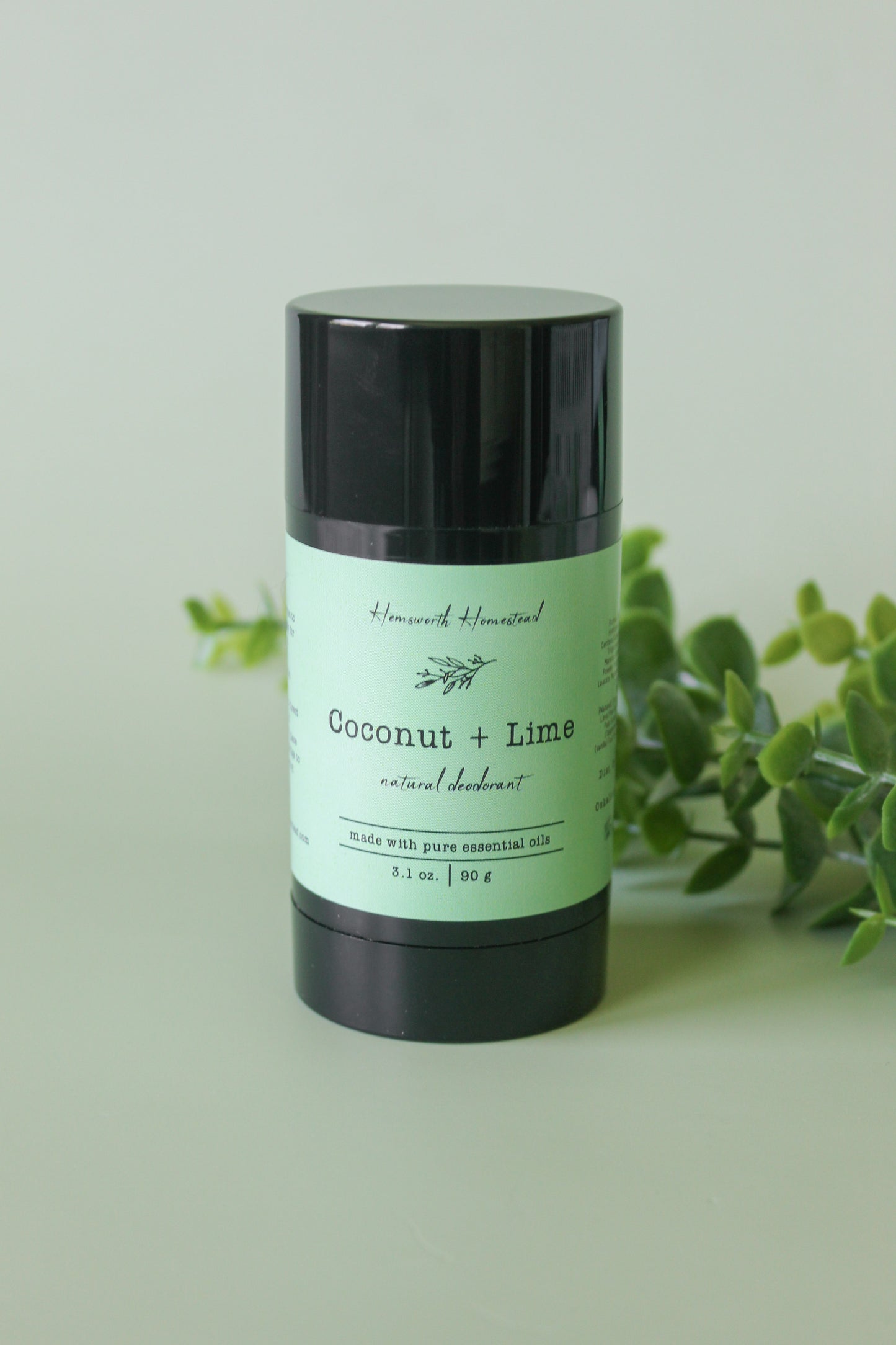 Coconut + Lime Natural Deodorant