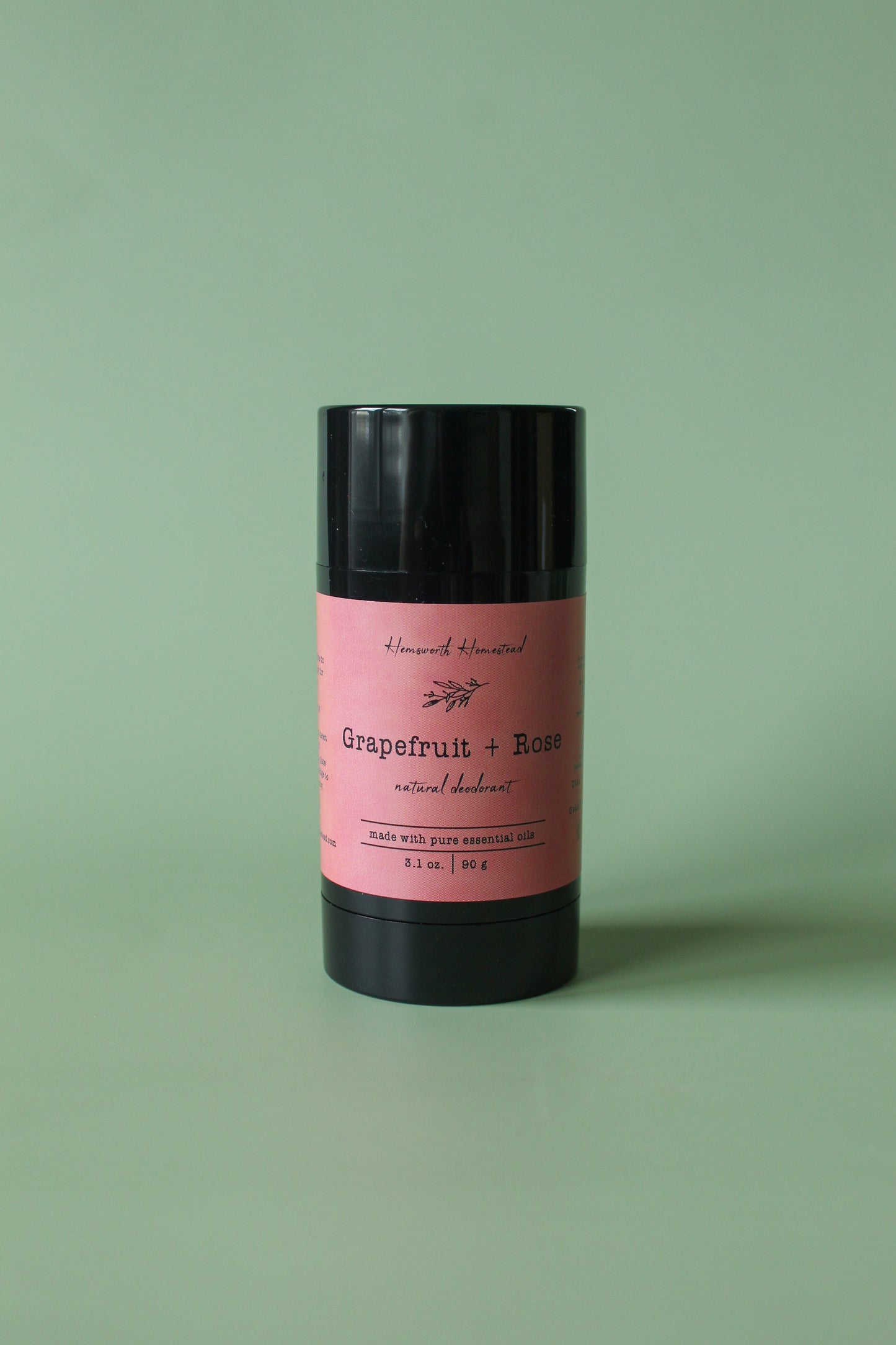 Grapefruit + Rose Natural Deodorant