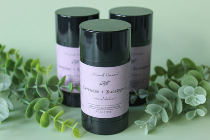 Lavender + Eucalyptus Natural Deodorant