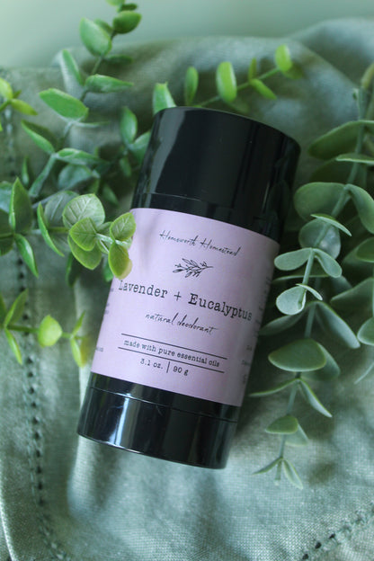 Lavender + Eucalyptus Natural Deodorant