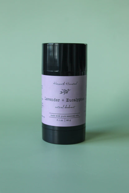 Lavender + Eucalyptus Natural Deodorant