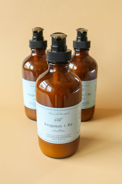 Bergamot + Fir Lotion