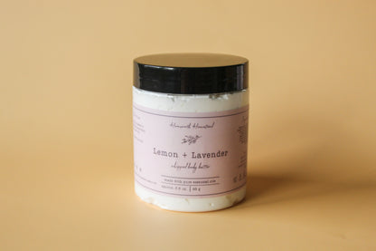 Lemon + Lavender Whipped Body Butter