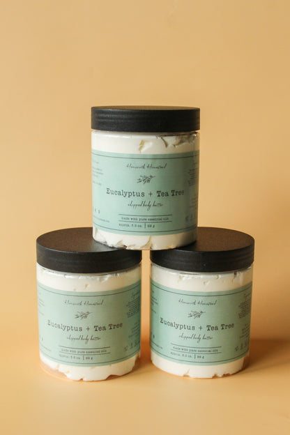 Eucalyptus + Tea Tree Whipped Body Butter