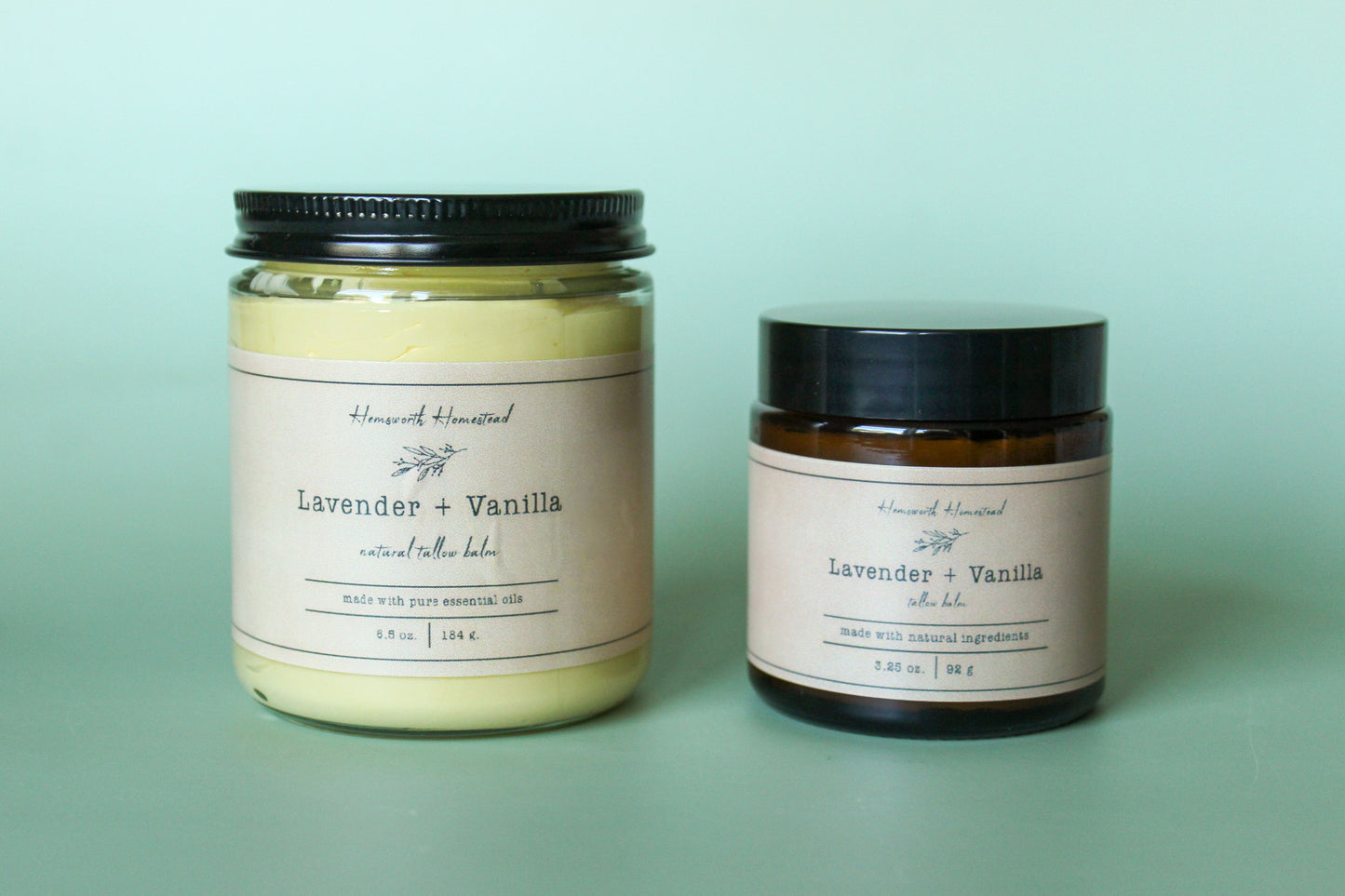 Lavender + Vanilla Tallow Balm