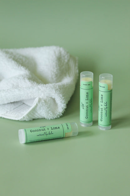 Coconut + Lime Lip Balm