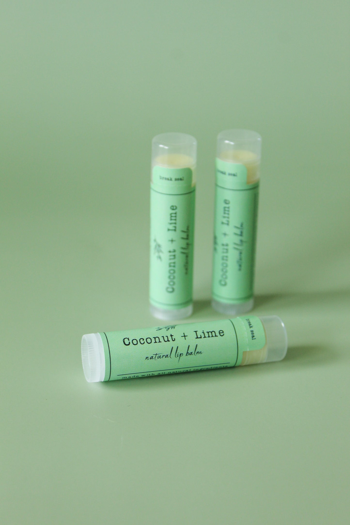 Coconut + Lime Lip Balm