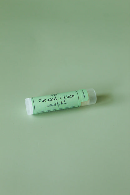 Coconut + Lime Lip Balm