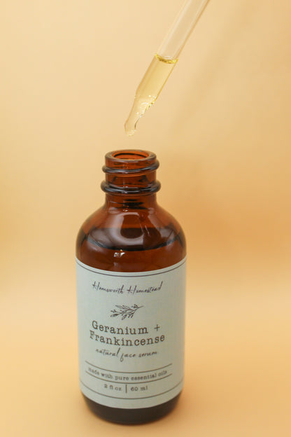 Geranium + Frankincense Face Serum