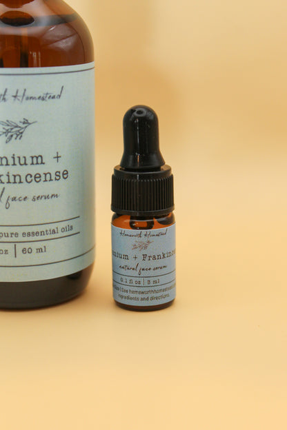 Geranium + Frankincense Face Serum