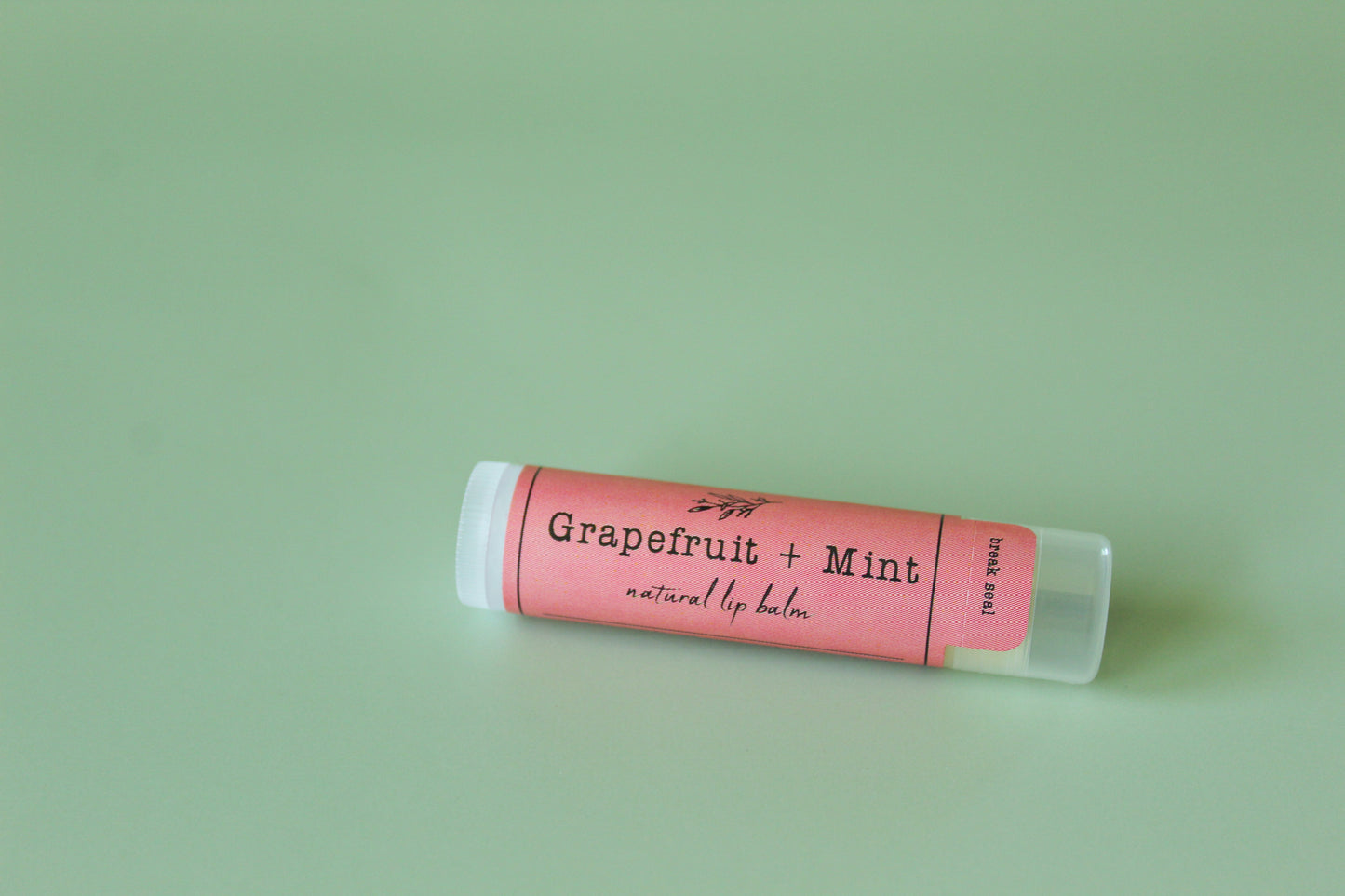 Grapefruit + Mint Lip Balm