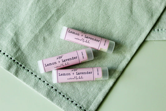 Lemon + Lavender Lip Balm