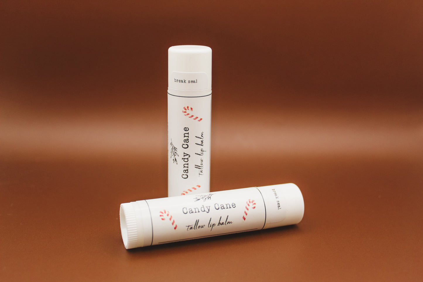 Candy Cane Tallow Lip Balm