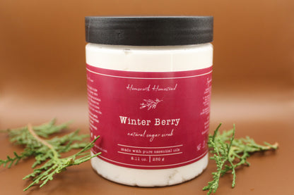 Winter Berry Sugar Scrub