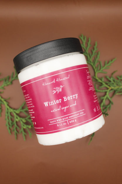 Winter Berry Sugar Scrub