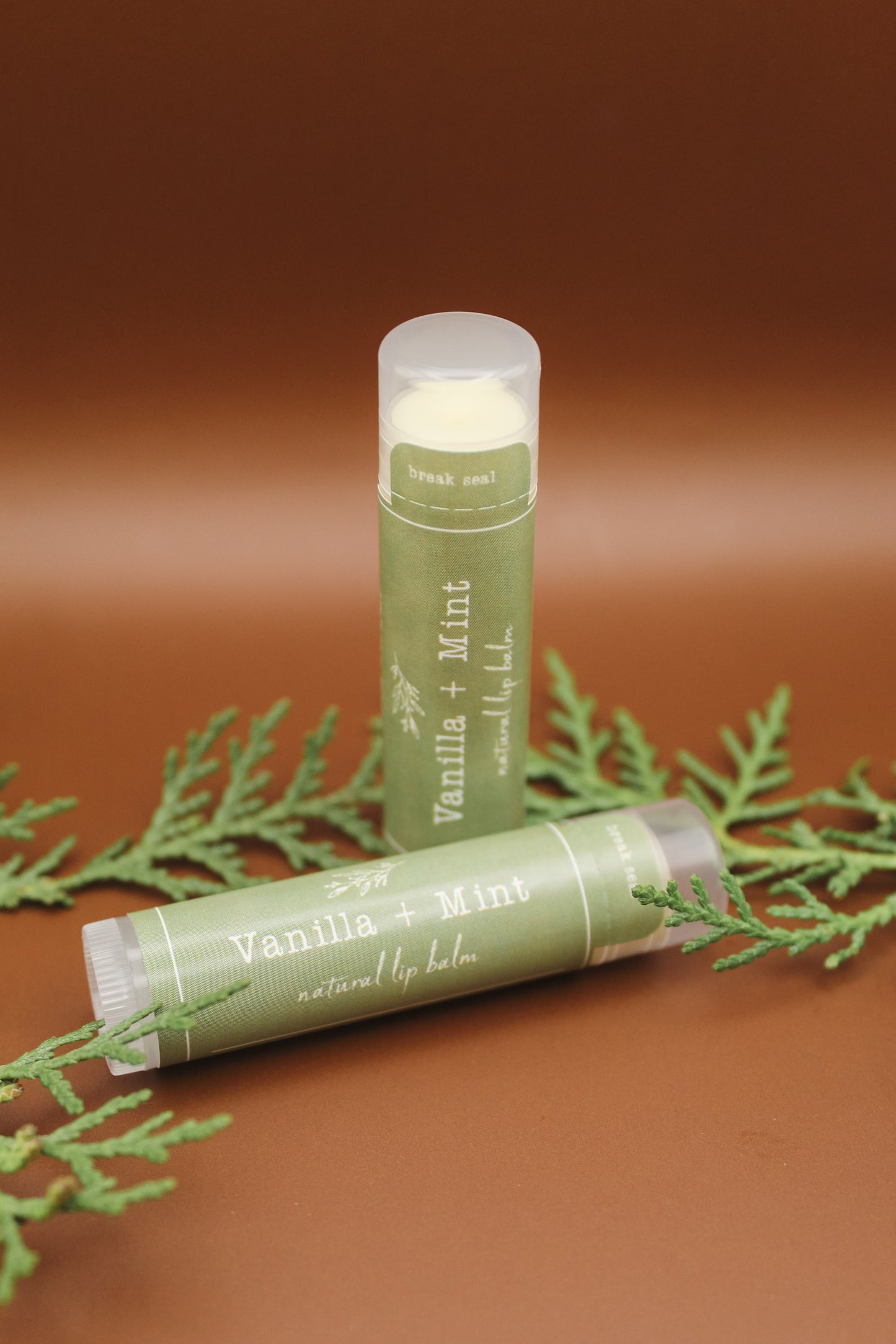 Vanilla + Mint Lip Balm