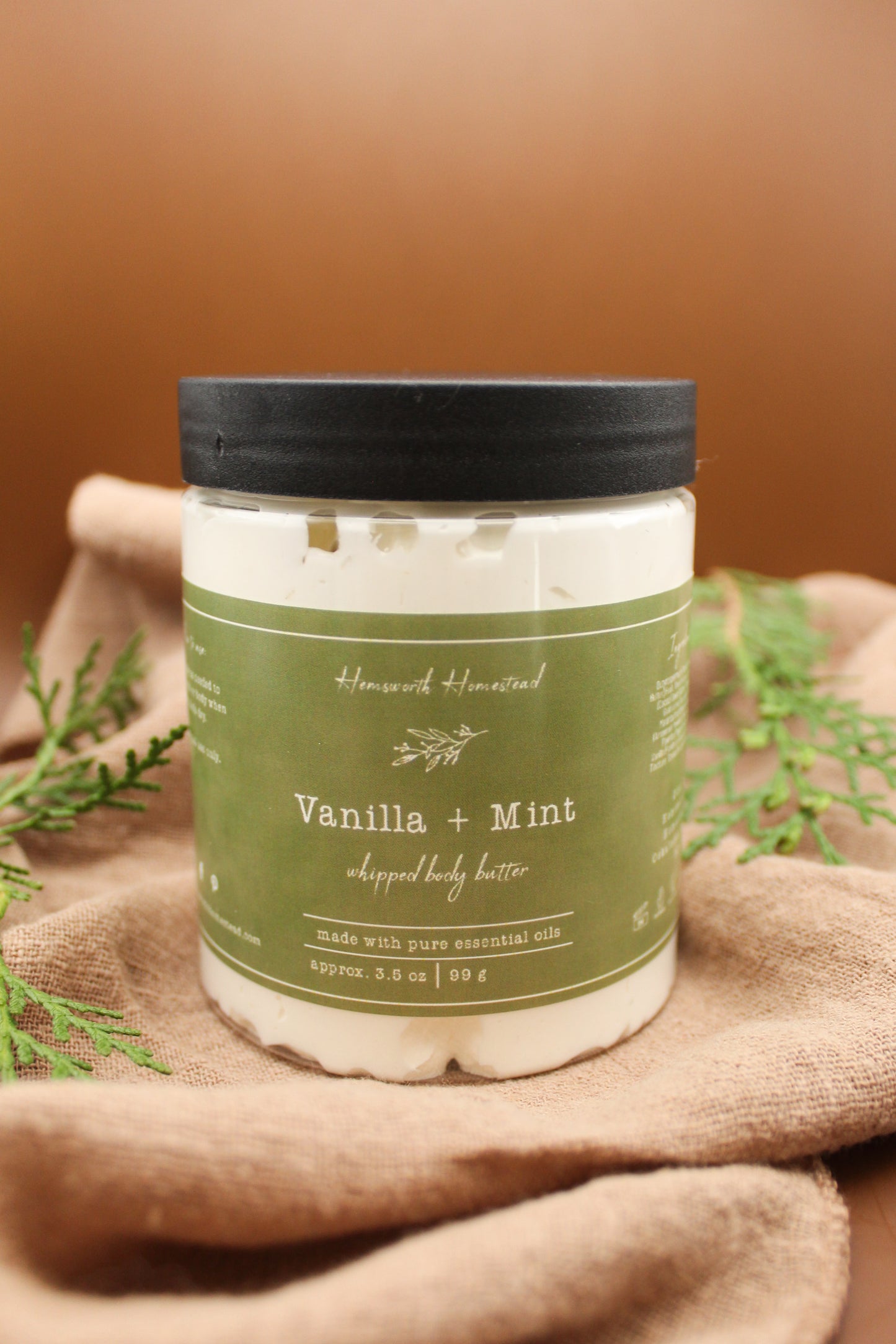 Vanilla + Mint Whipped Body Butter