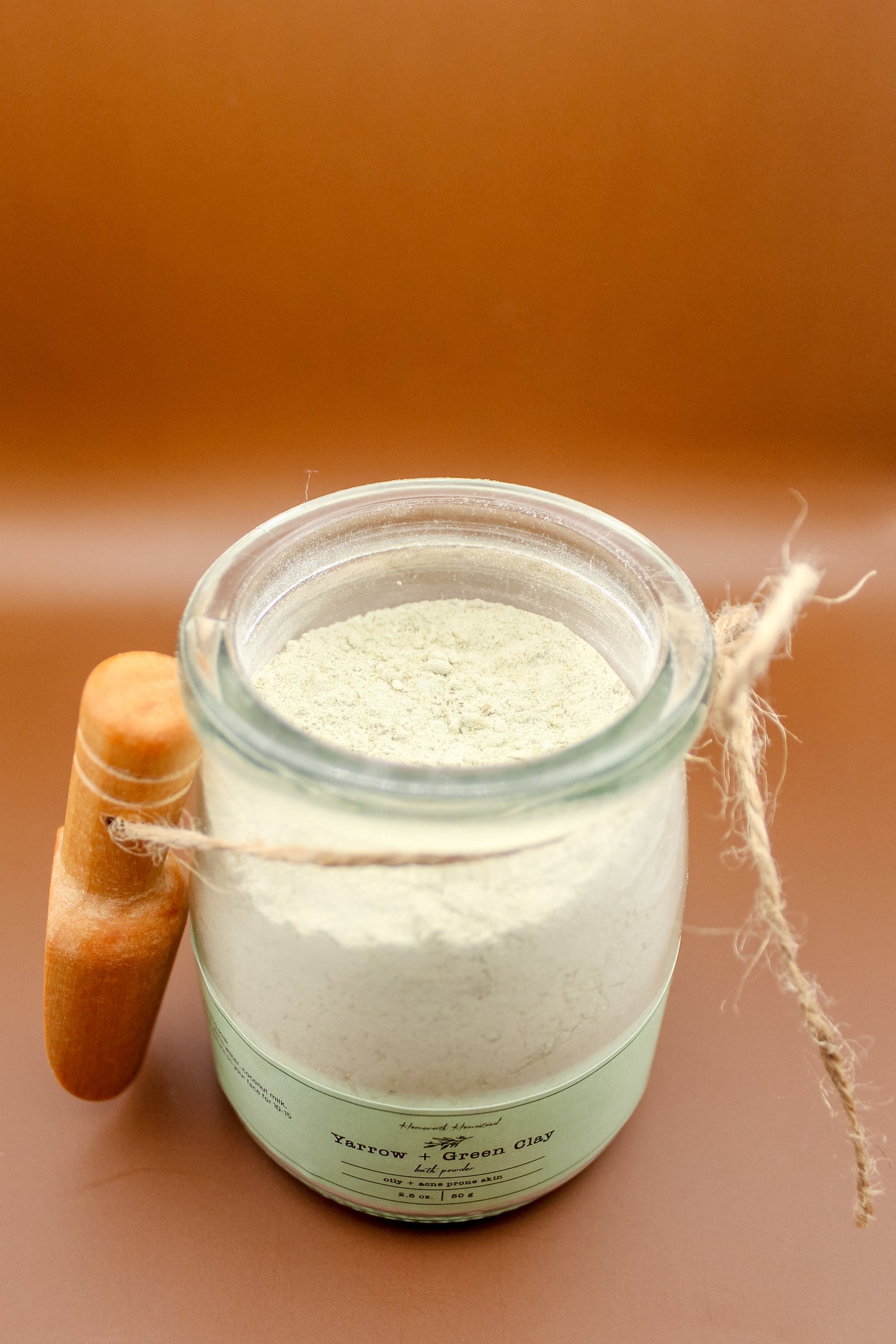 Yarrow + Green Clay Bath Powder