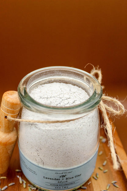 Lavender + Blue Clay Bath Powder