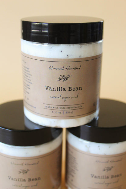 Vanilla Bean Sugar Scrub