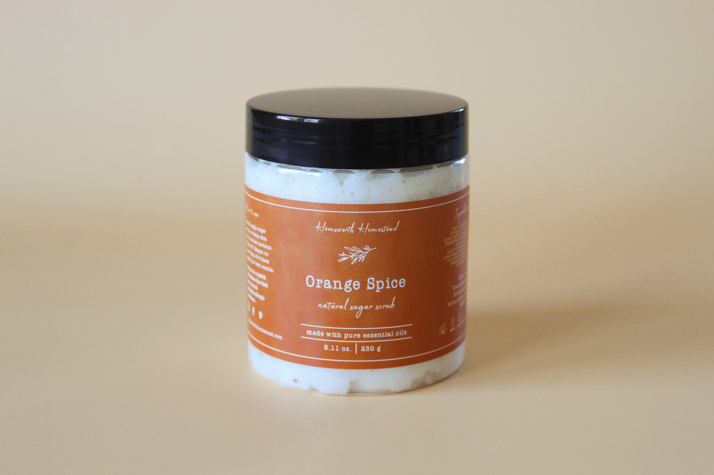 Orange Spice Sugar Scrub